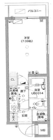 グロース横浜妙蓮寺の物件間取画像